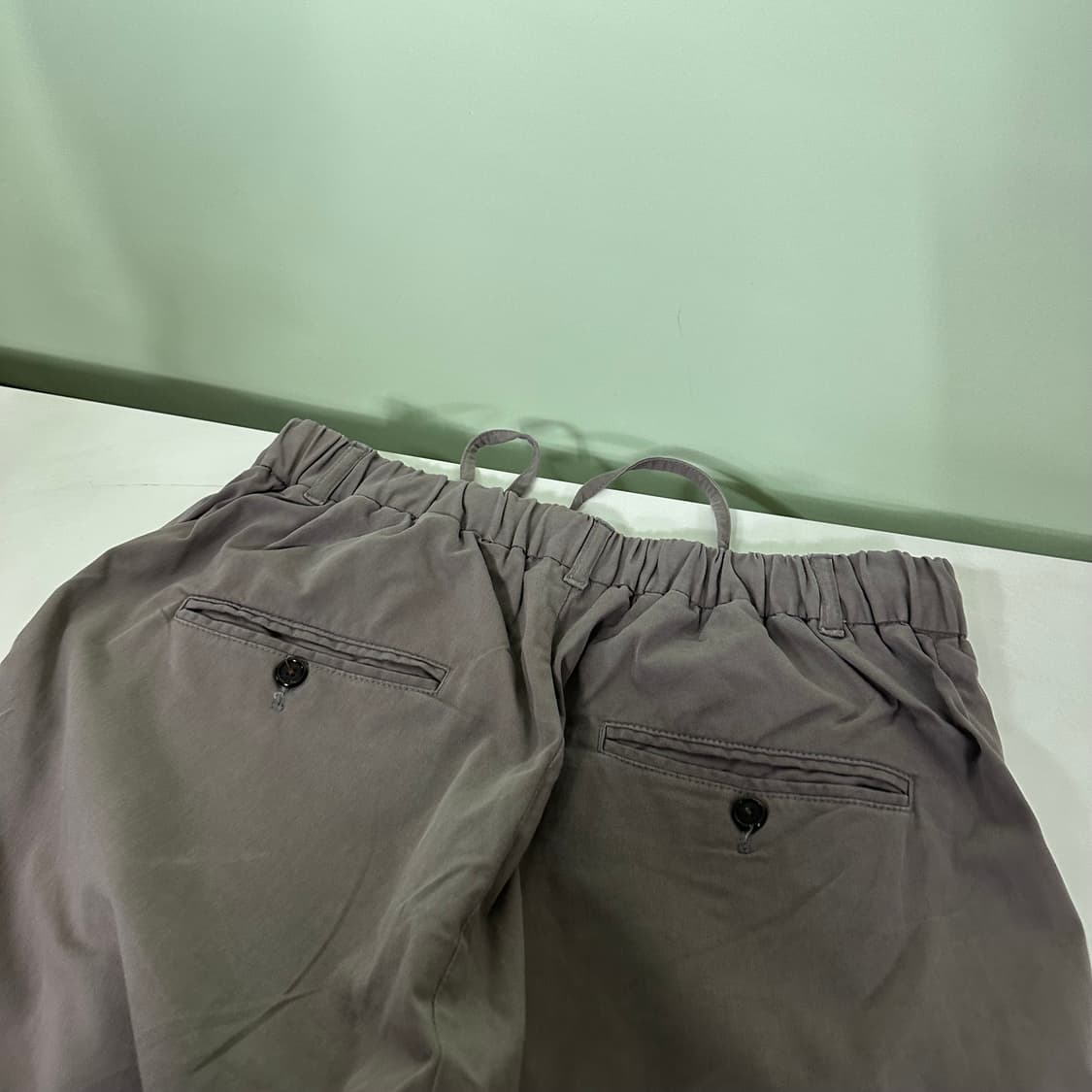 003 XL 비이커 BEAKER 루즈핏 시멘트그레이 밴딩팬츠 상품이미지7