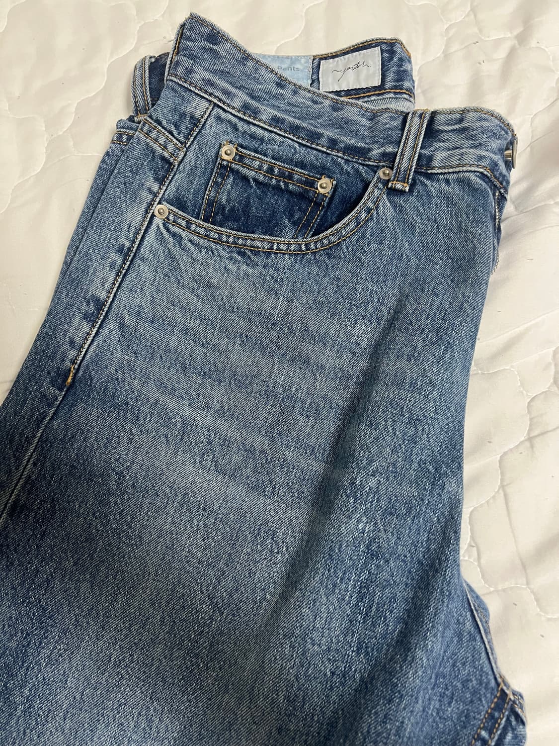 [M] Youth 22SS Wide Denim pant 상품이미지3
