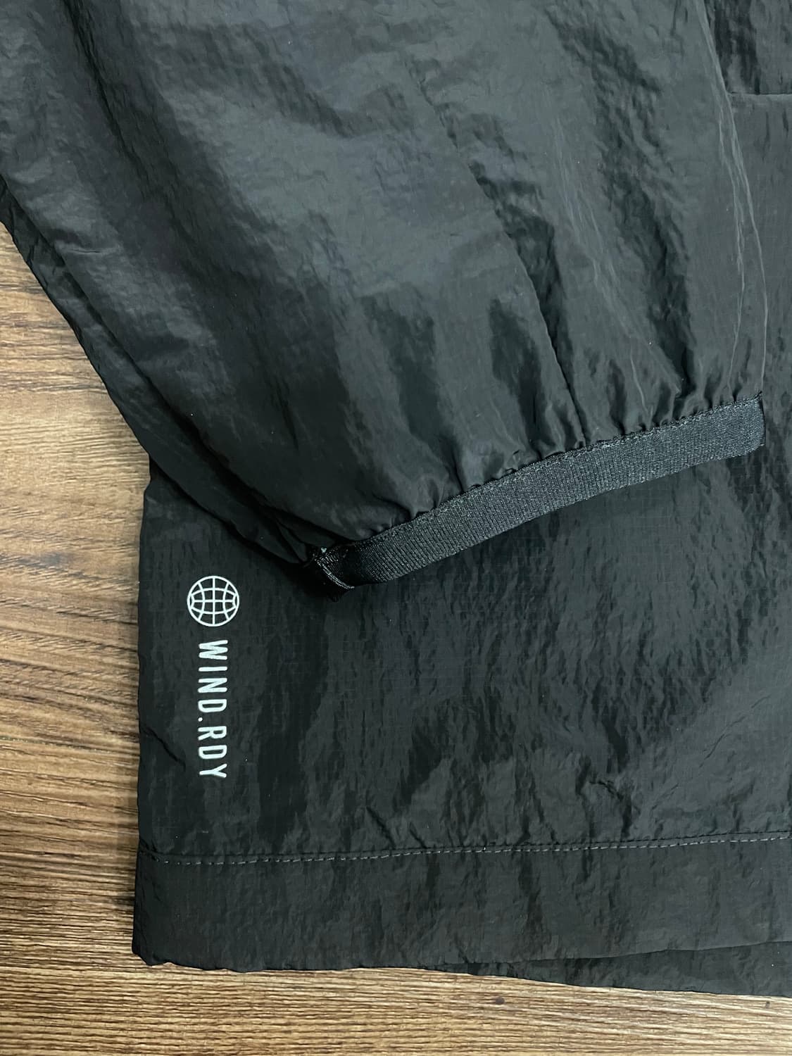 아디다스 시티 이스케이프 루즈 핏 하프집 아노락 블랙 XL 상품이미지5