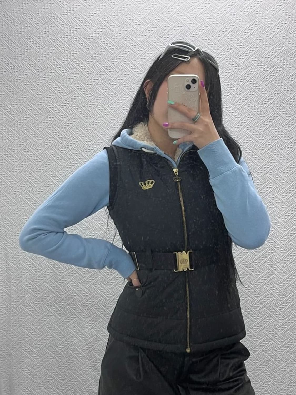 아디다스 리스펙트미 슬림핏 벨티드 패딩 조끼 90 C06860 상품이미지2