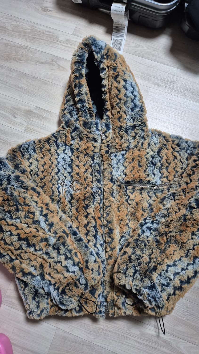 떠그클럽 TC 레오파드 퍼 자켓 상품이미지2