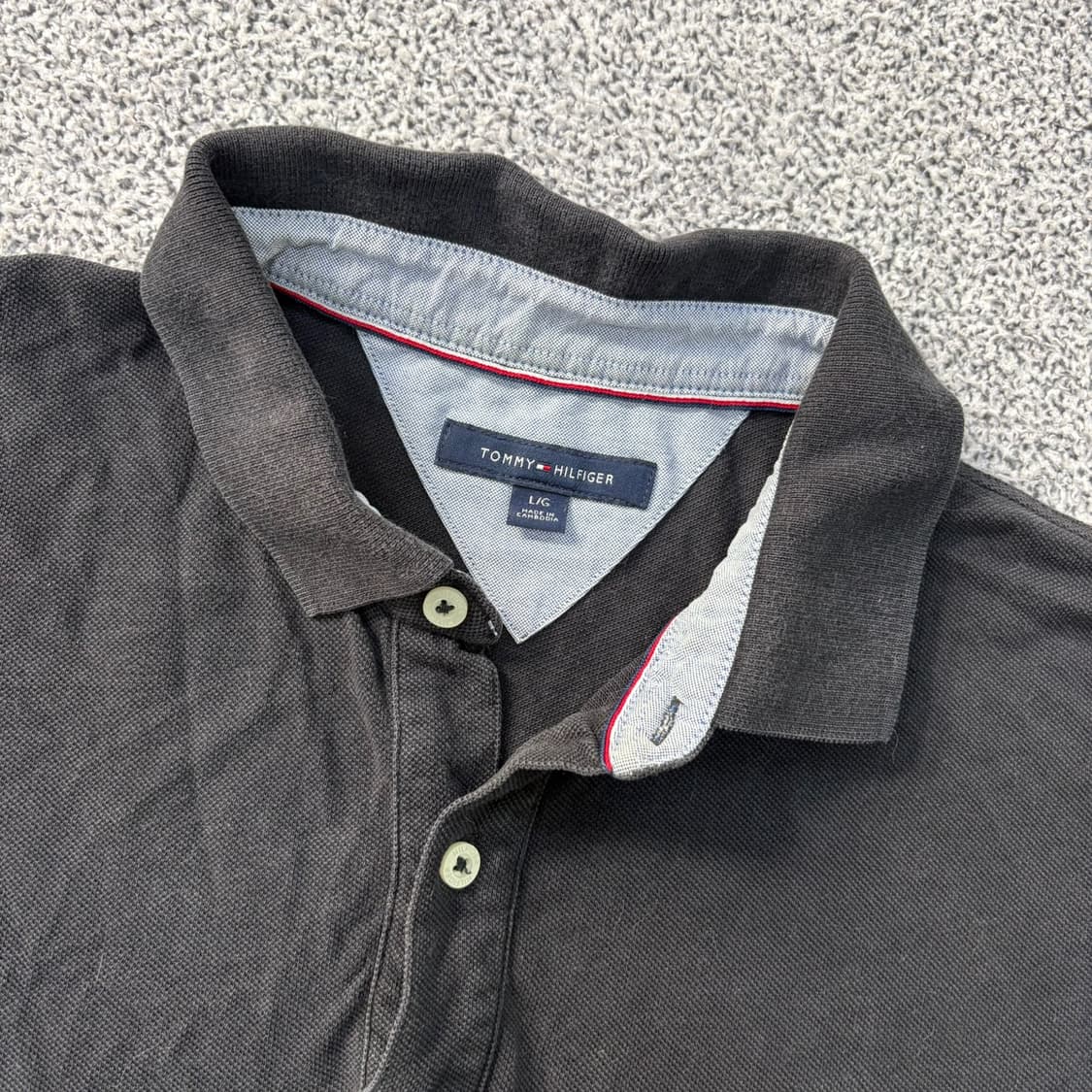 L 타미힐피거 반팔 카라티 폴로셔츠 0421J 상품이미지2