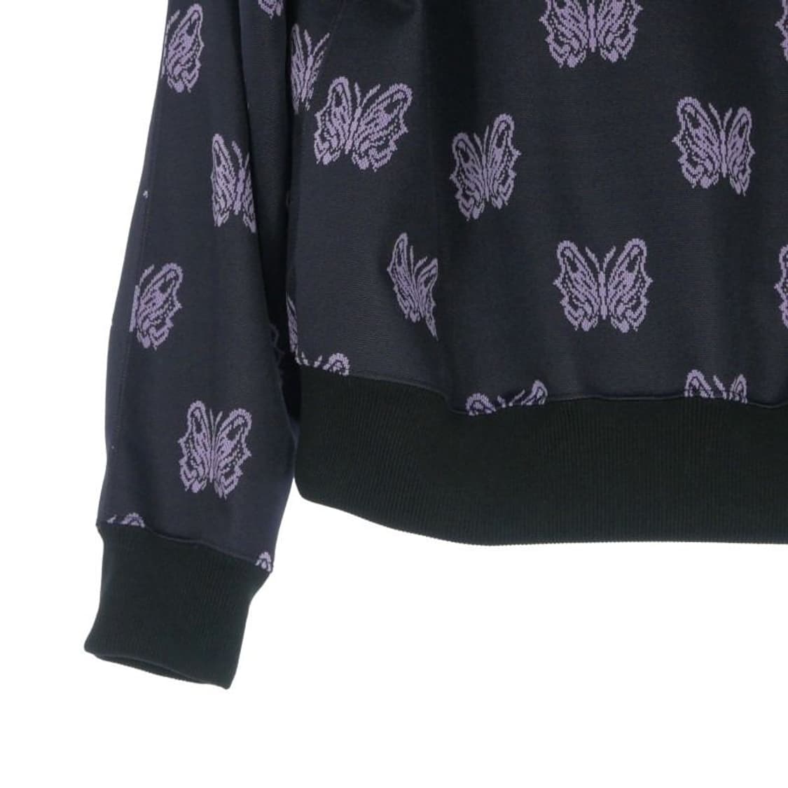 니들스 x 카에 다나카 트랙 자켓 폴리 자카드 블랙 상품이미지4