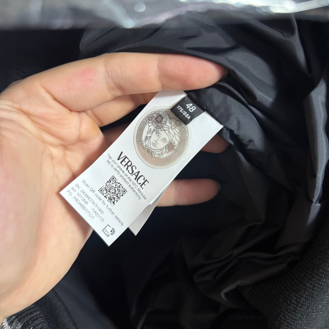 [미사용/새상품] 베르사체 점퍼 48 상품이미지3