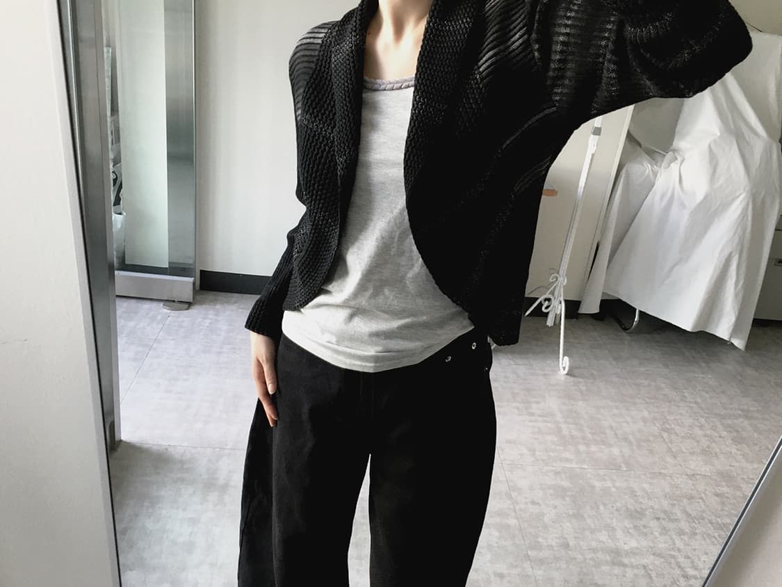 open knit cardigan 상품이미지3