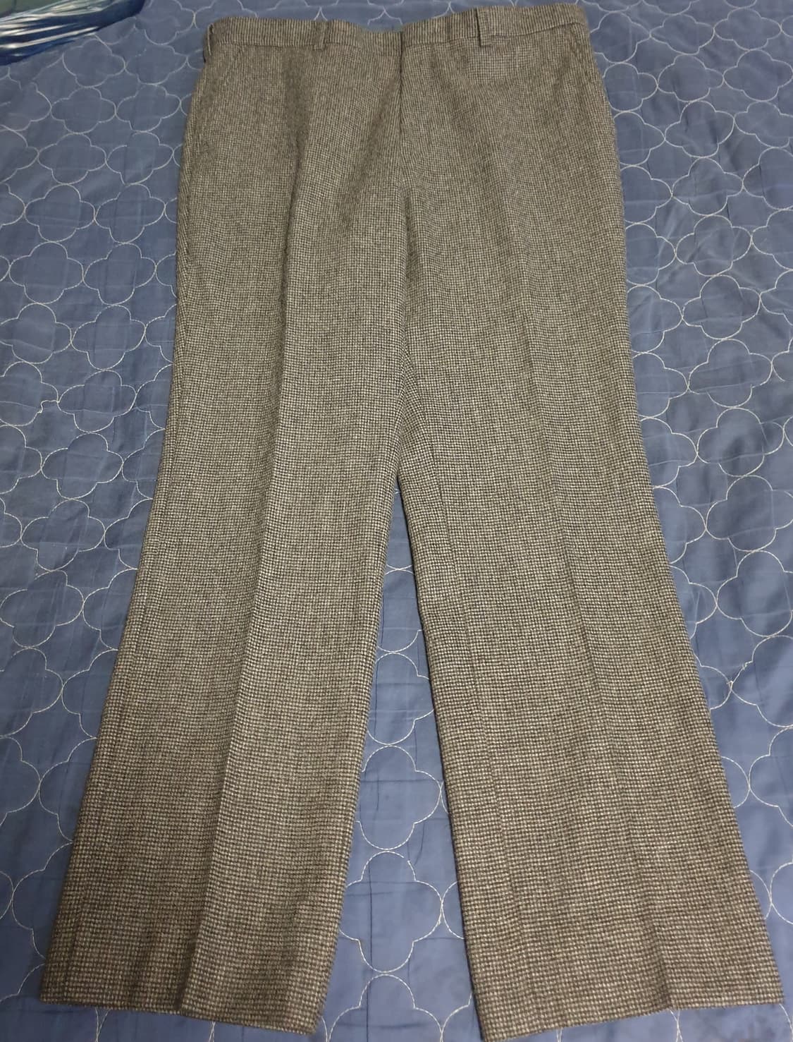 서광모드 클래식 하운드 투스 패턴 울혼방 슬랙스 (34) 상품이미지1