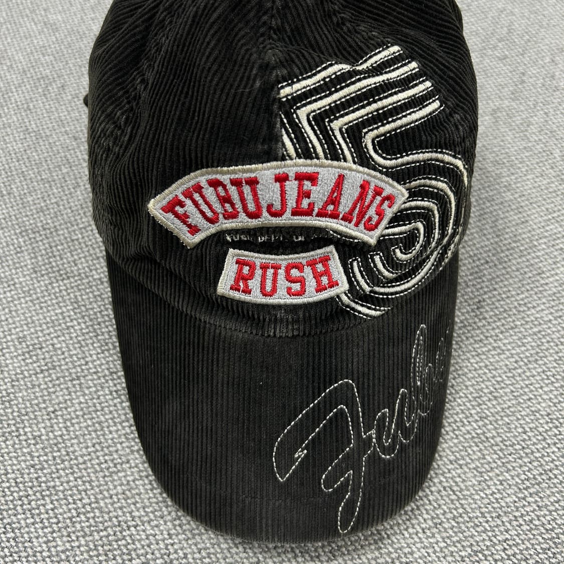 FUBU 후부 올드스쿨 코듀로이 볼캡 상품이미지2