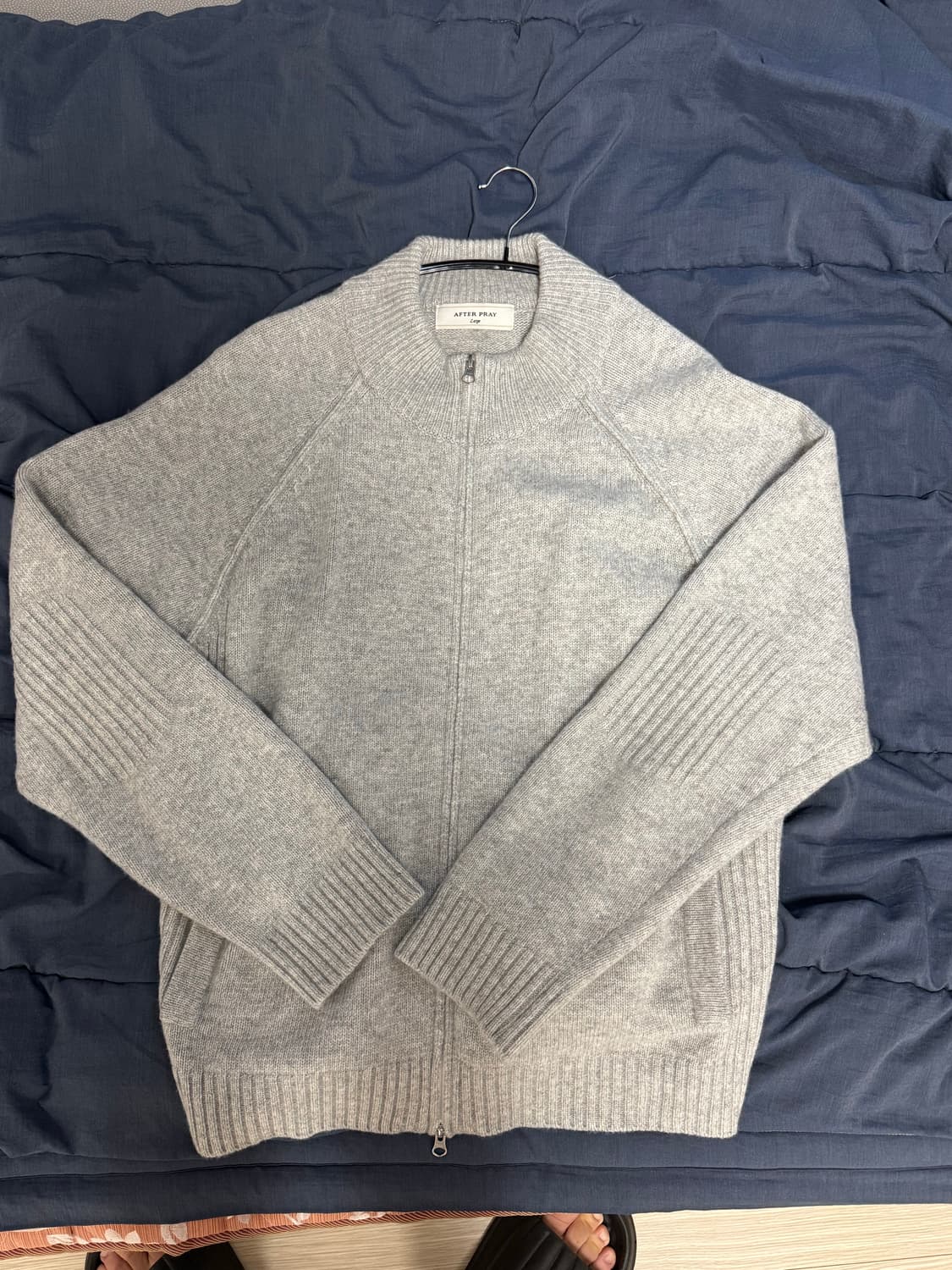 애프터프레이 집업 그레이 (L size) 상품이미지3