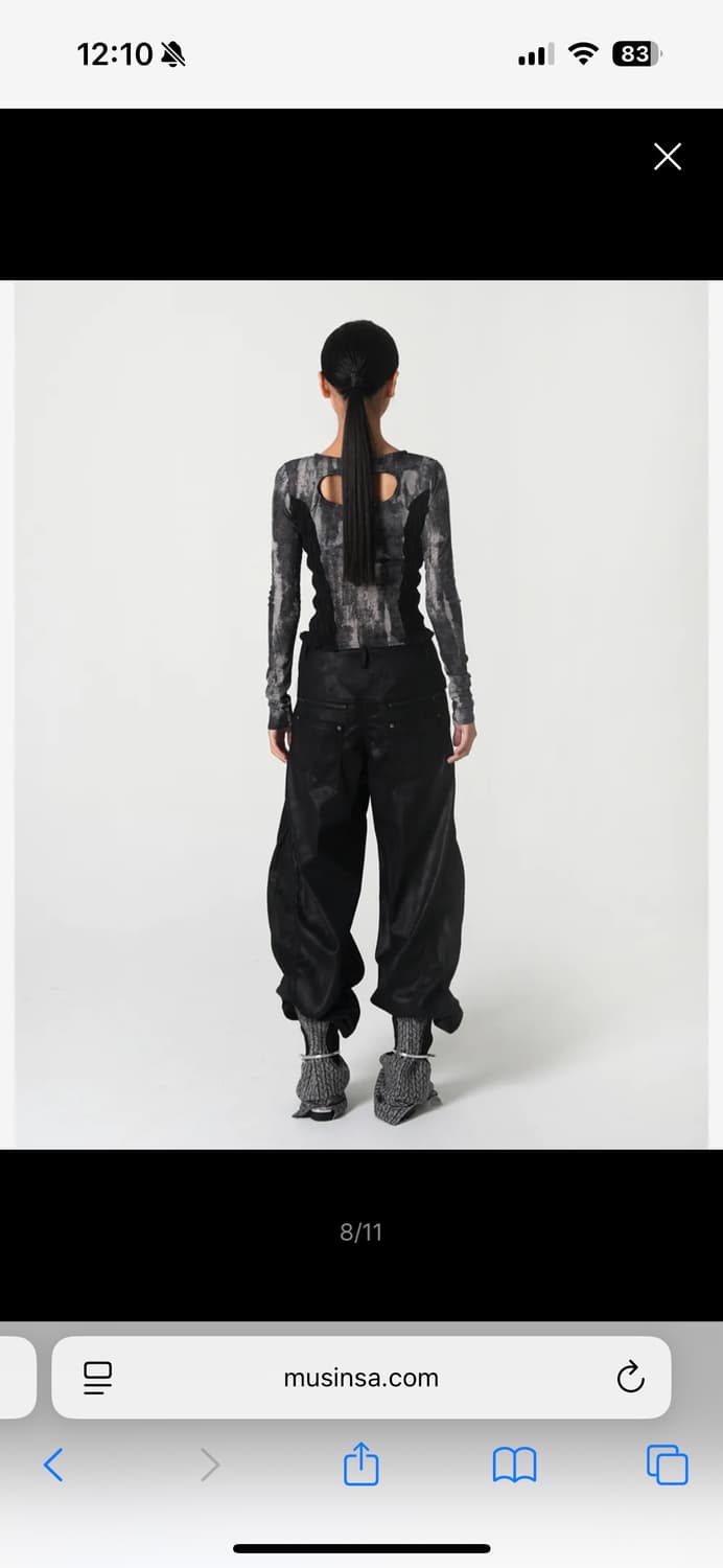 0104 excursive top black 상품이미지2