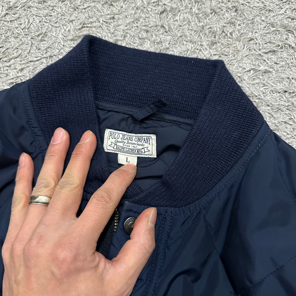 [100] 폴로진스 퀼팅자켓 상품이미지3