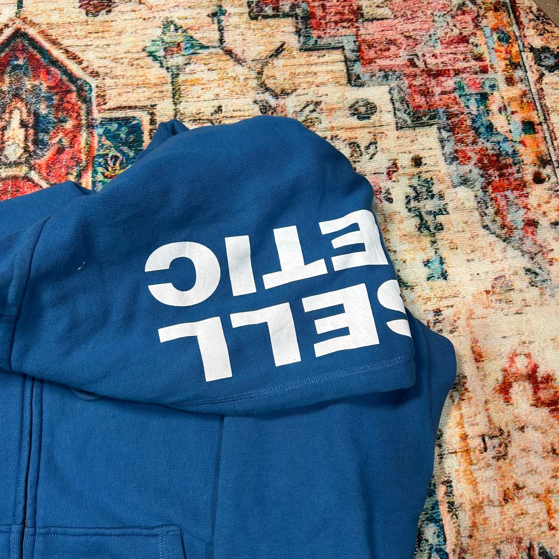 [XL] 00s 러셀 재팬 스펠아웃 후드집업 상품이미지7