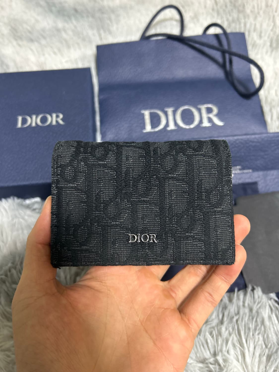 디올 비즈니스 카드홀더 지갑 상품이미지2