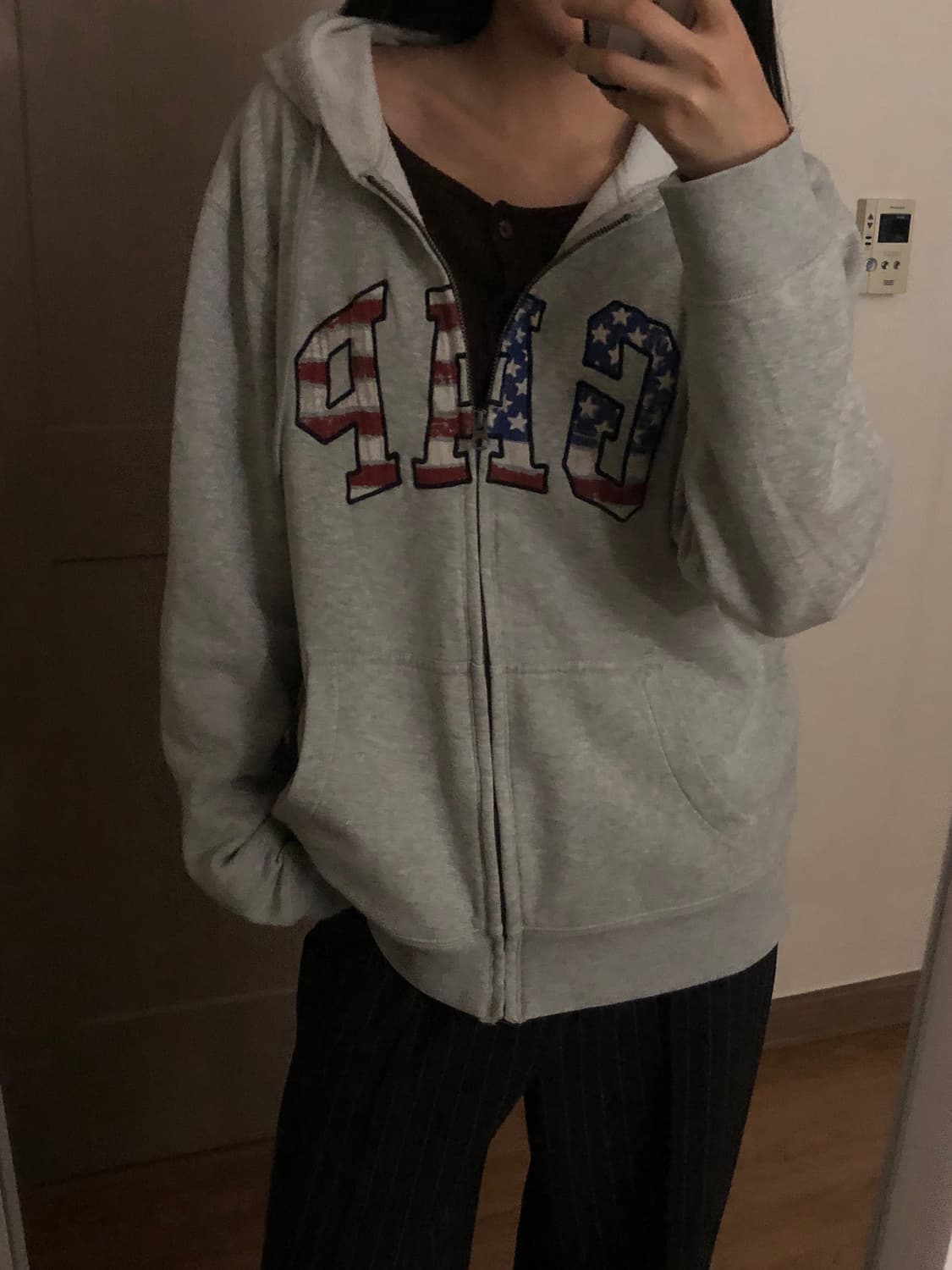 GAP 갭 성조기 후드집업 상품이미지4