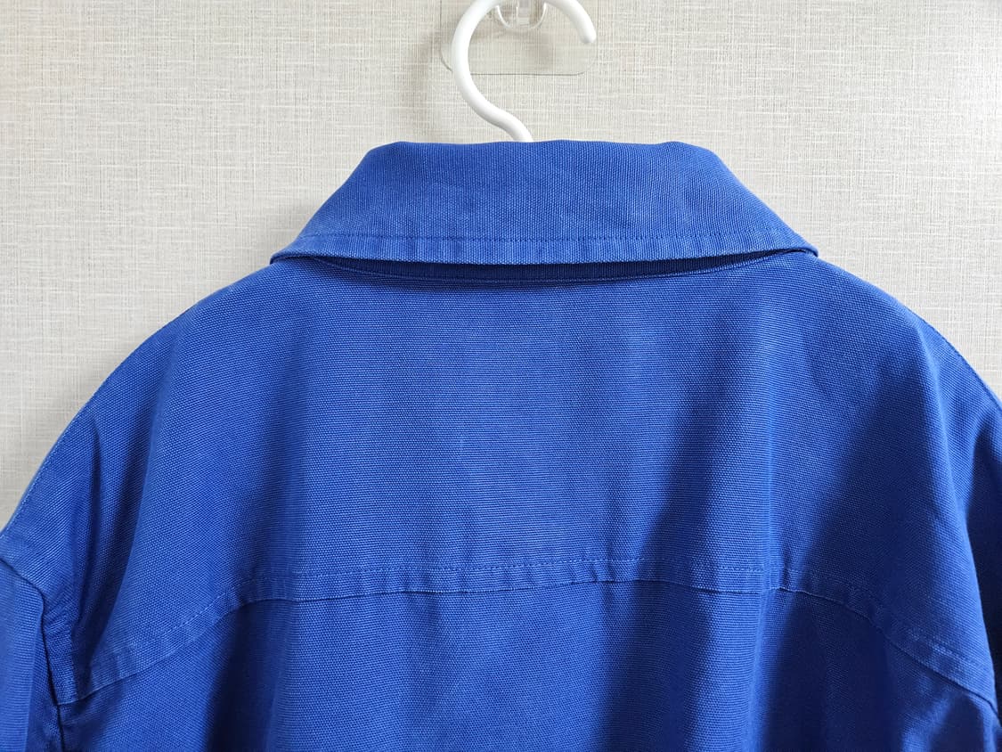 COS 릴랙스드핏 유틸리티 오버셔츠 블루 M 상품이미지7