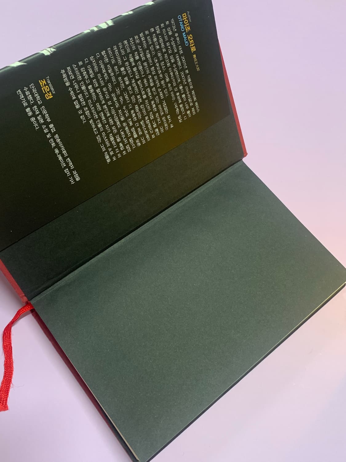 마이조 오타로 소설 <연기 흙 혹은 먹이> 상품이미지6