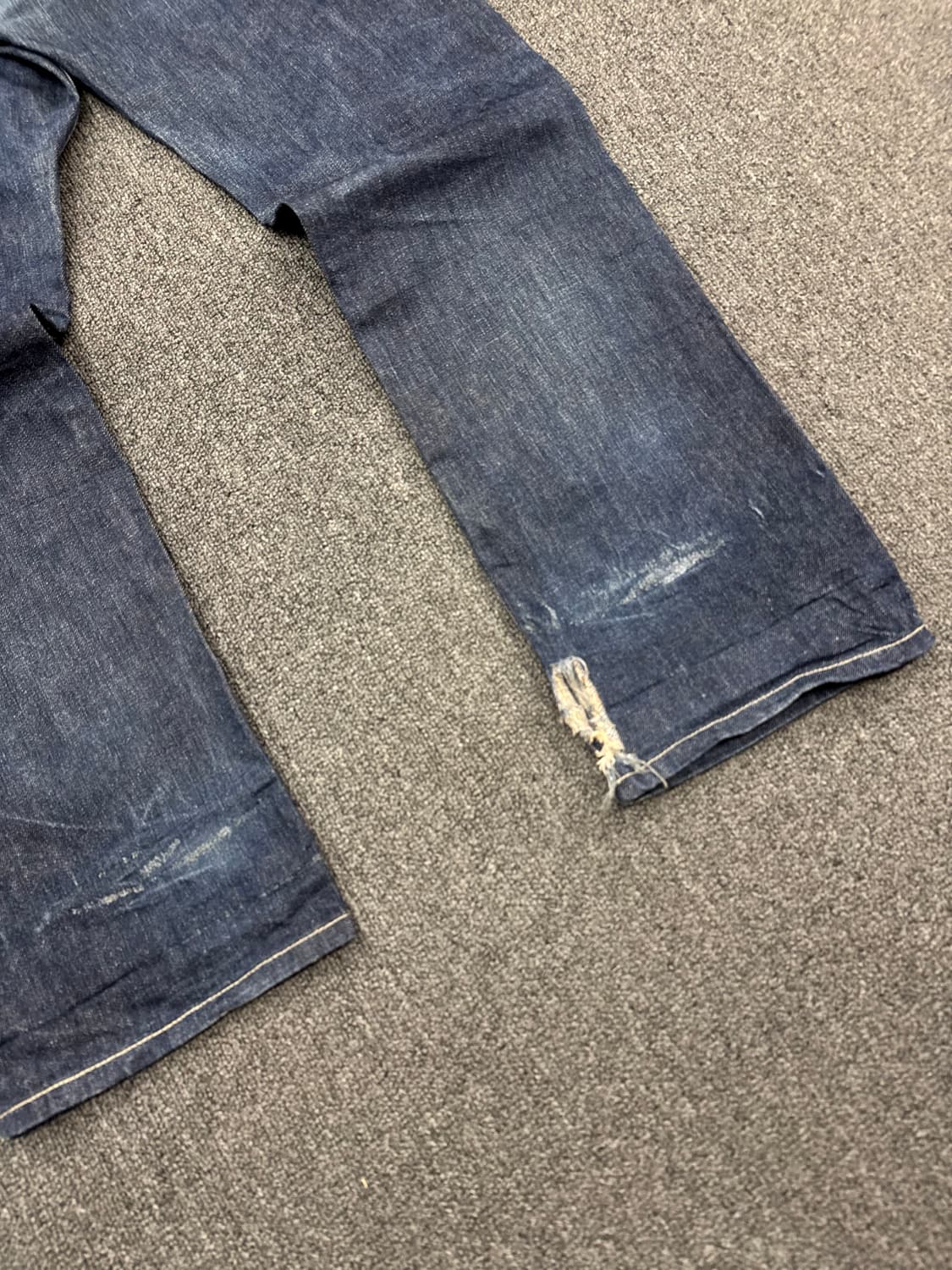 32)90’s 스투시-DM 빈티지 버튼플라이 데님 팬츠 상품이미지8