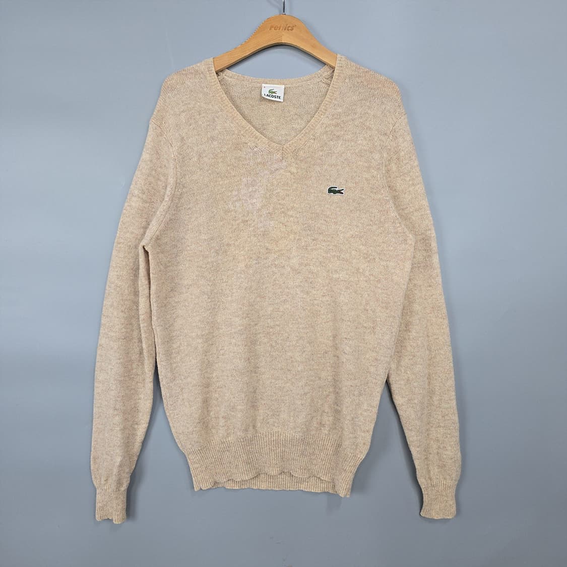 남성 라코스테 LACOSTE 울 브이넥 니트 4 상품이미지1