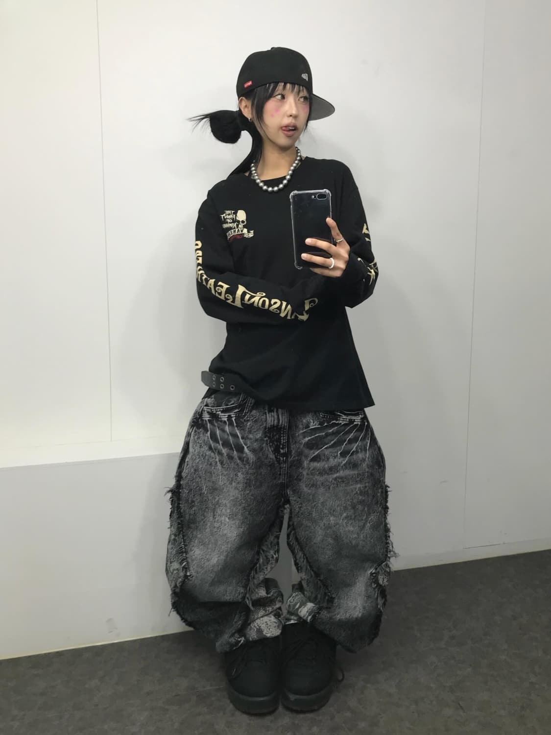 Vanson Embroidery L/S  상품이미지3