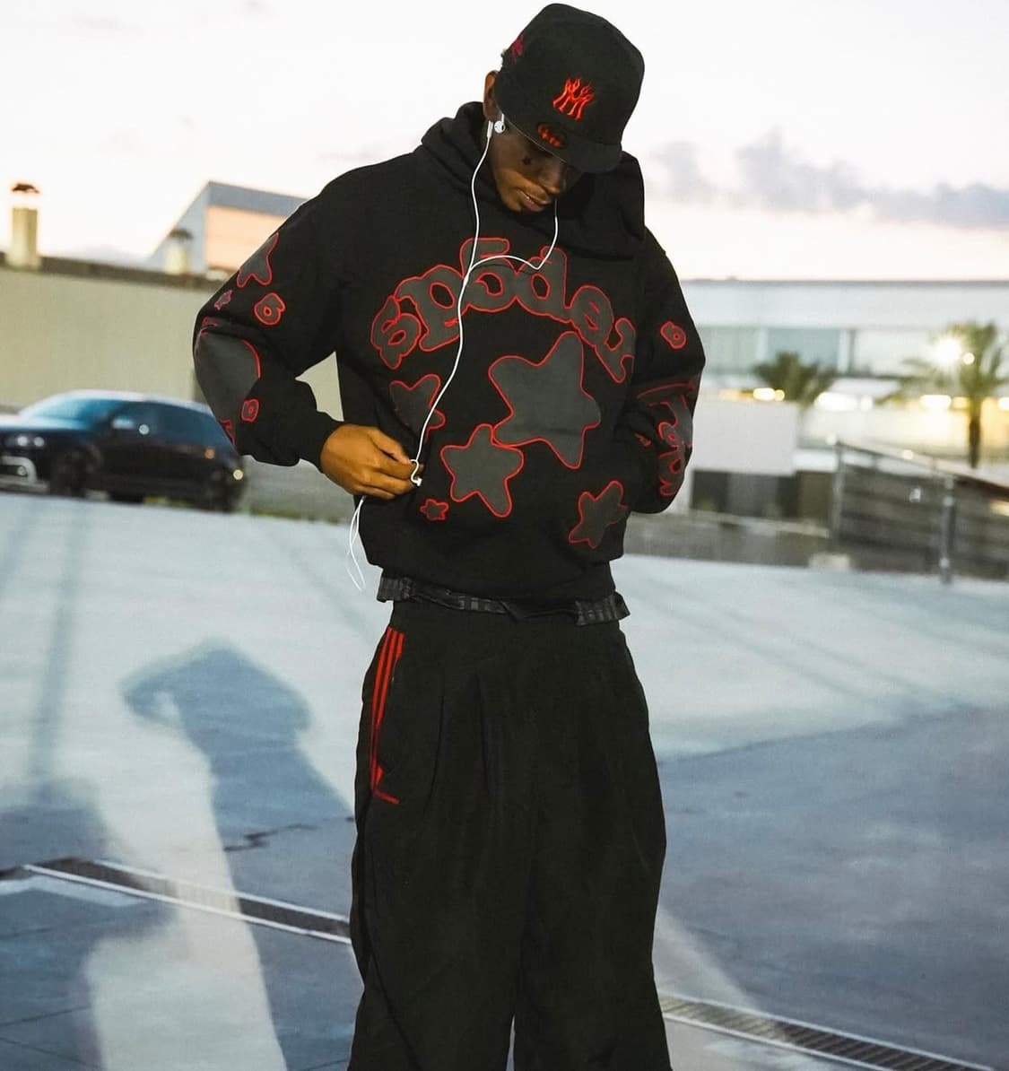 sp5der 스파이더 beluga 후드 L 상품이미지2