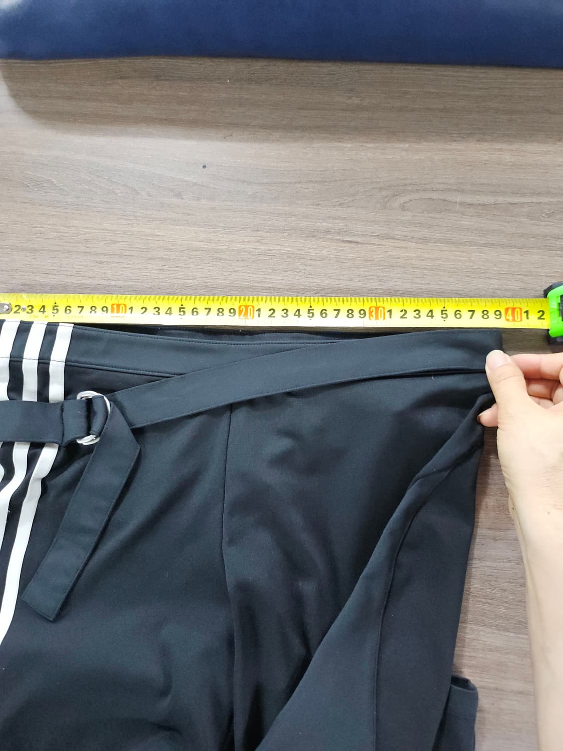 아디다스 삼선 스트라이프 와이드 트레이닝 트랙 팬츠 95 상품이미지7