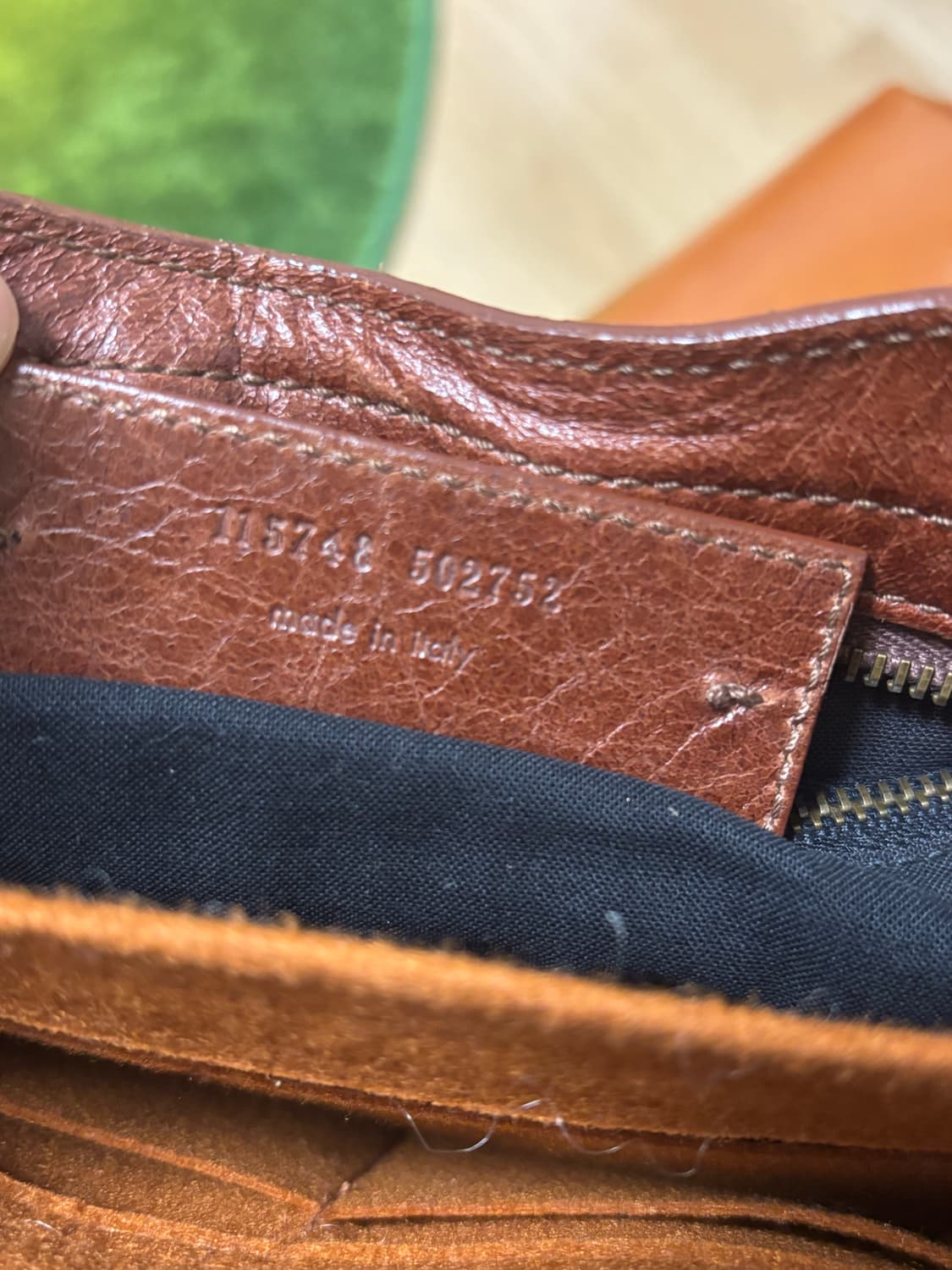 발렌시아가 모터백 브라운 상품이미지7