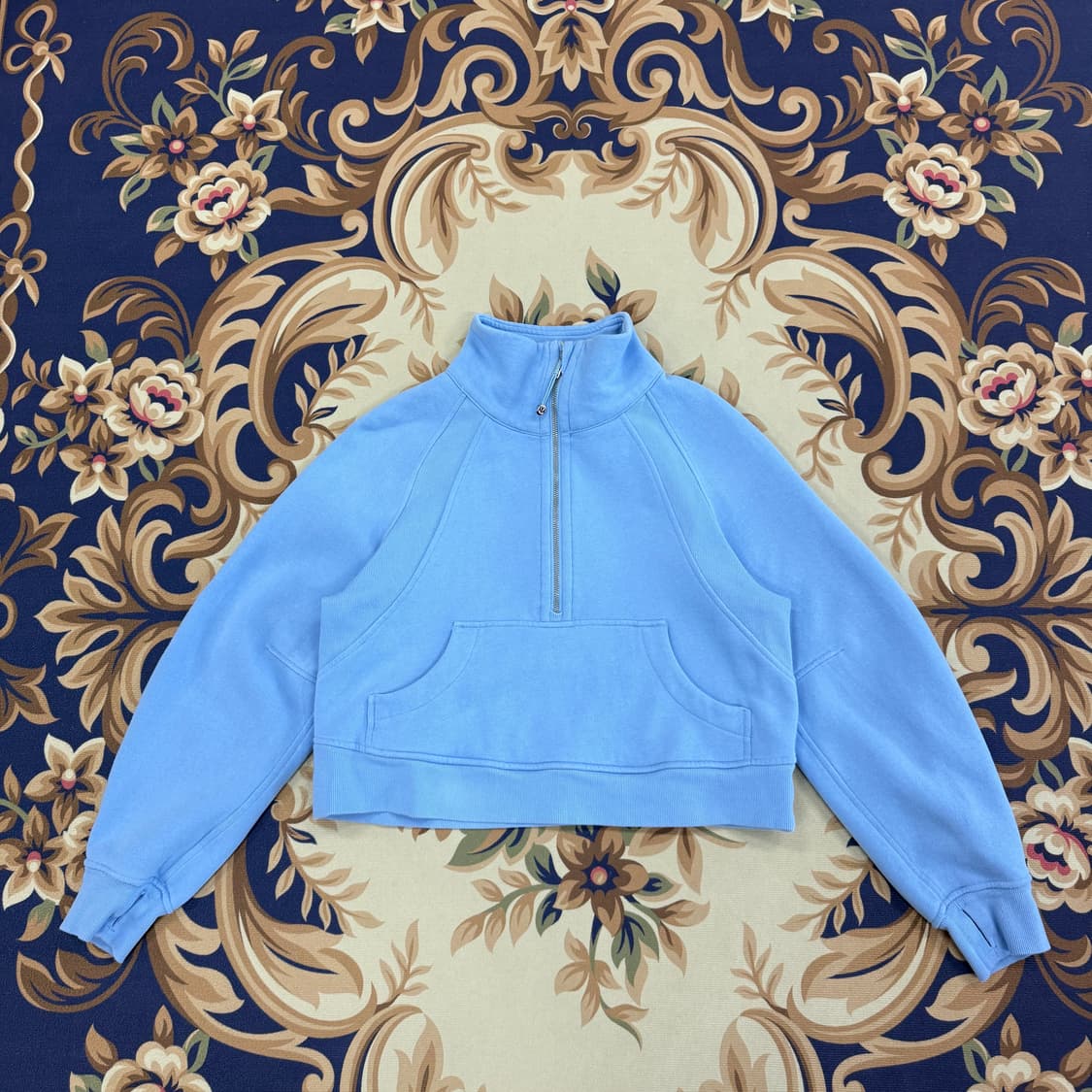 (XS)룰루레몬 lululemon 스쿠바 하프집업(하늘색) 상품이미지1