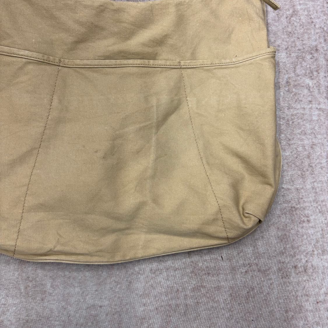 TSUMORI CHISATO 츠모리 치사토 코튼 베이지 크로스백  상품이미지8