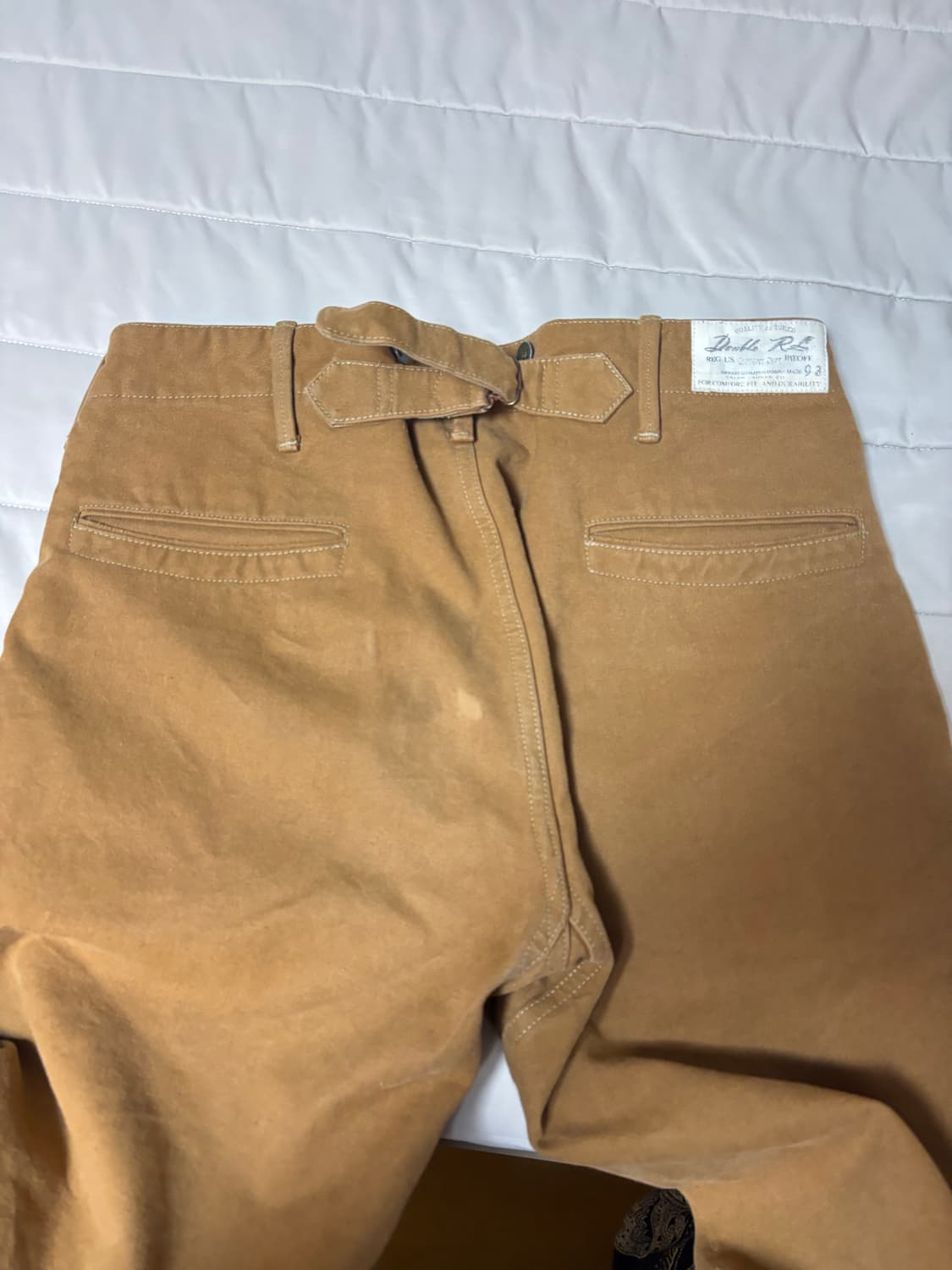 Rrl 더블알엘 신치백 캔버스 워크팬츠 31x30 상품이미지6