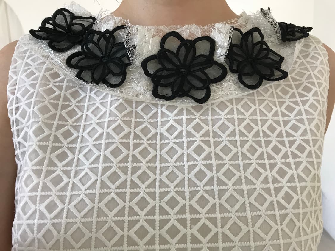 vintage flower pattern one-piece 상품이미지4