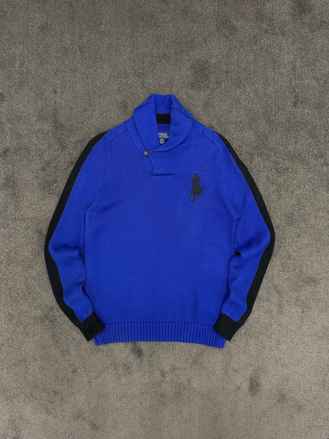 폴로 랄프로렌 빅포니 숄 니트 [18-20] XL 상품이미지1