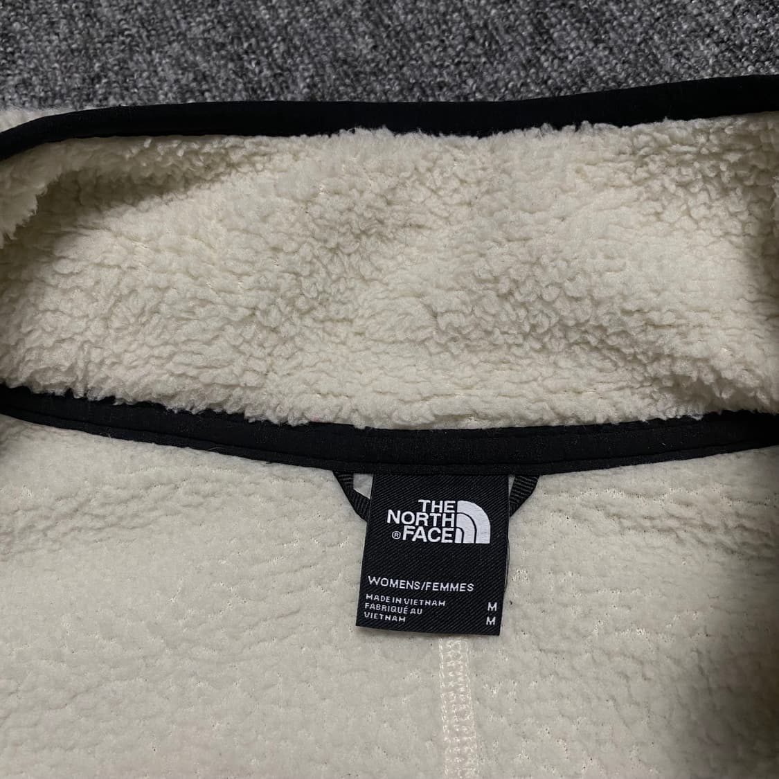 🌊TNF Fleece 해외판 white 상품이미지5