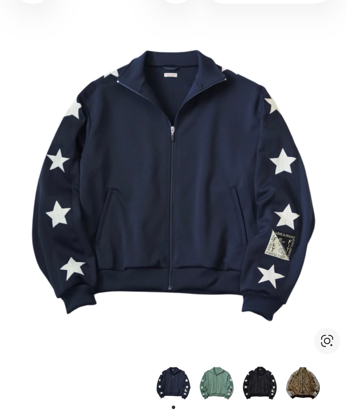 캐피탈 스무스 저지 스턴트맨 & 우먼 트랙 자켓 네이비 1사이즈 상품이미지1