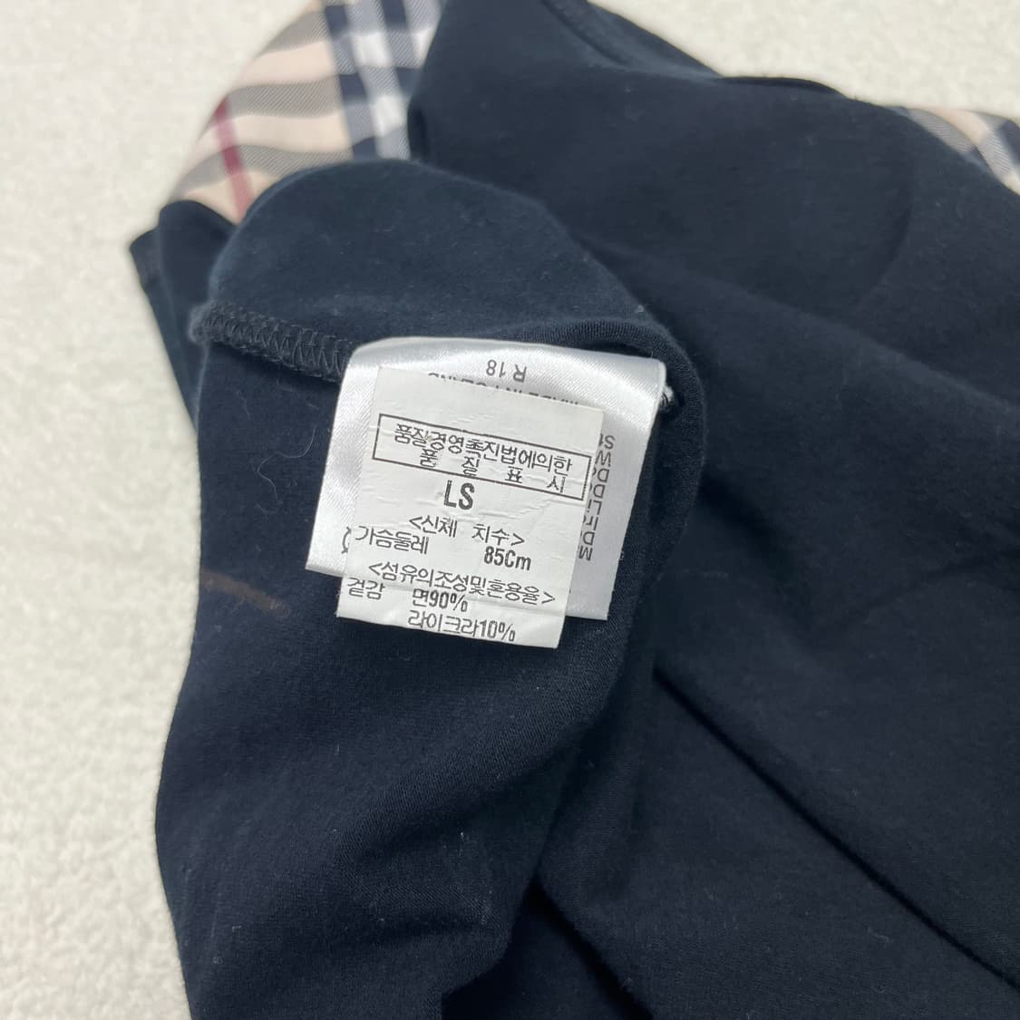 버버리 노바체크 반팔 상품이미지5
