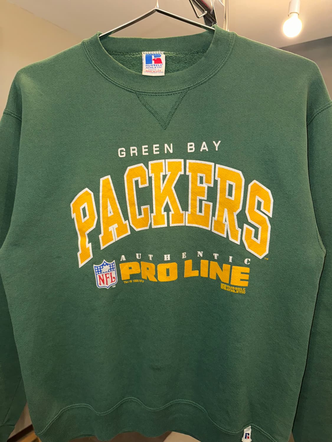 90’s Russell Athletic Packers Sweatshirt 상품이미지3