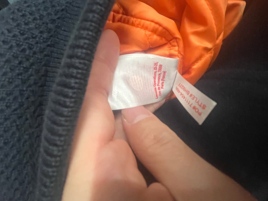 라코스테 울 블루종 자켓 상품이미지8