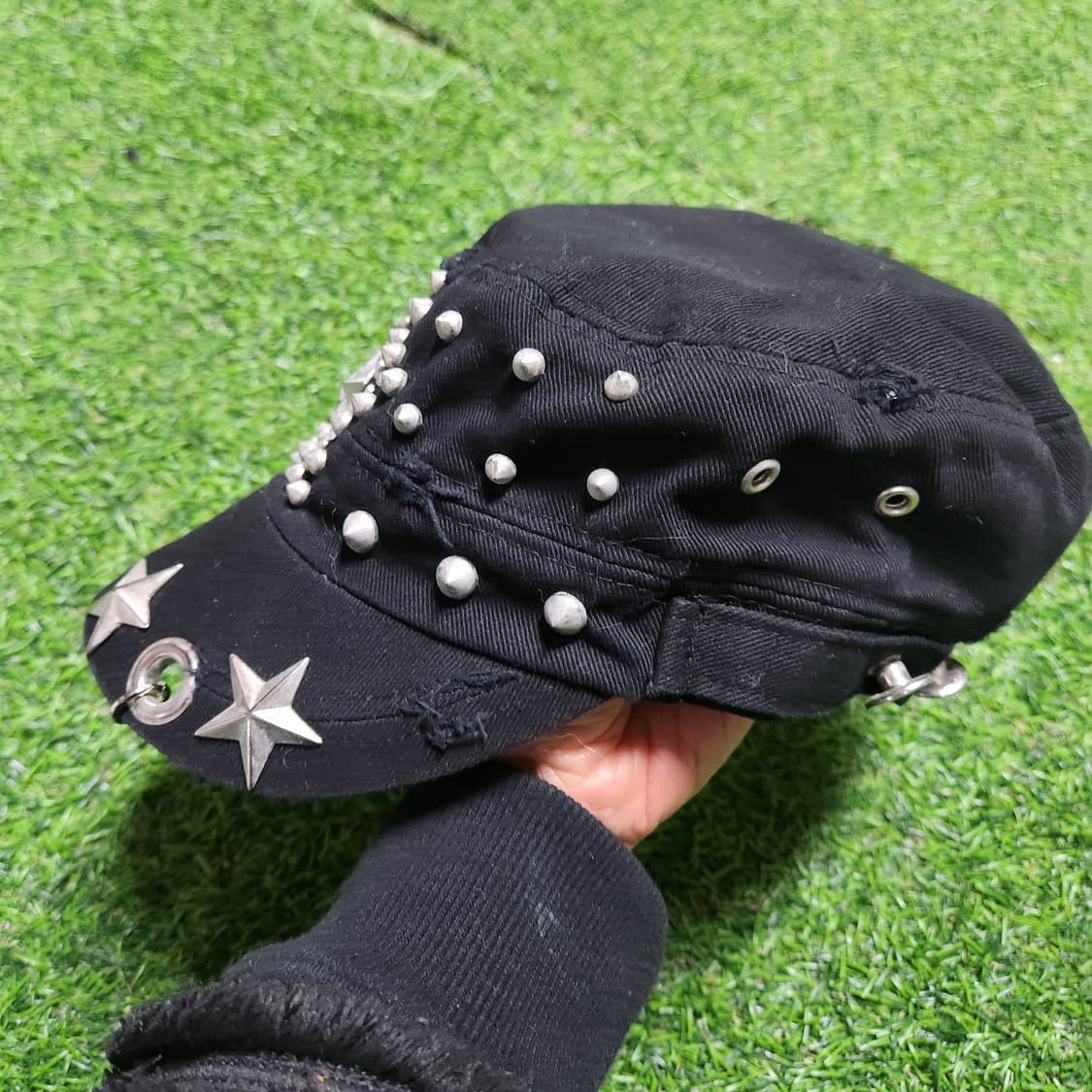 존재감 미침🔥 에고이스트 스타 스터드 군모 상품이미지3