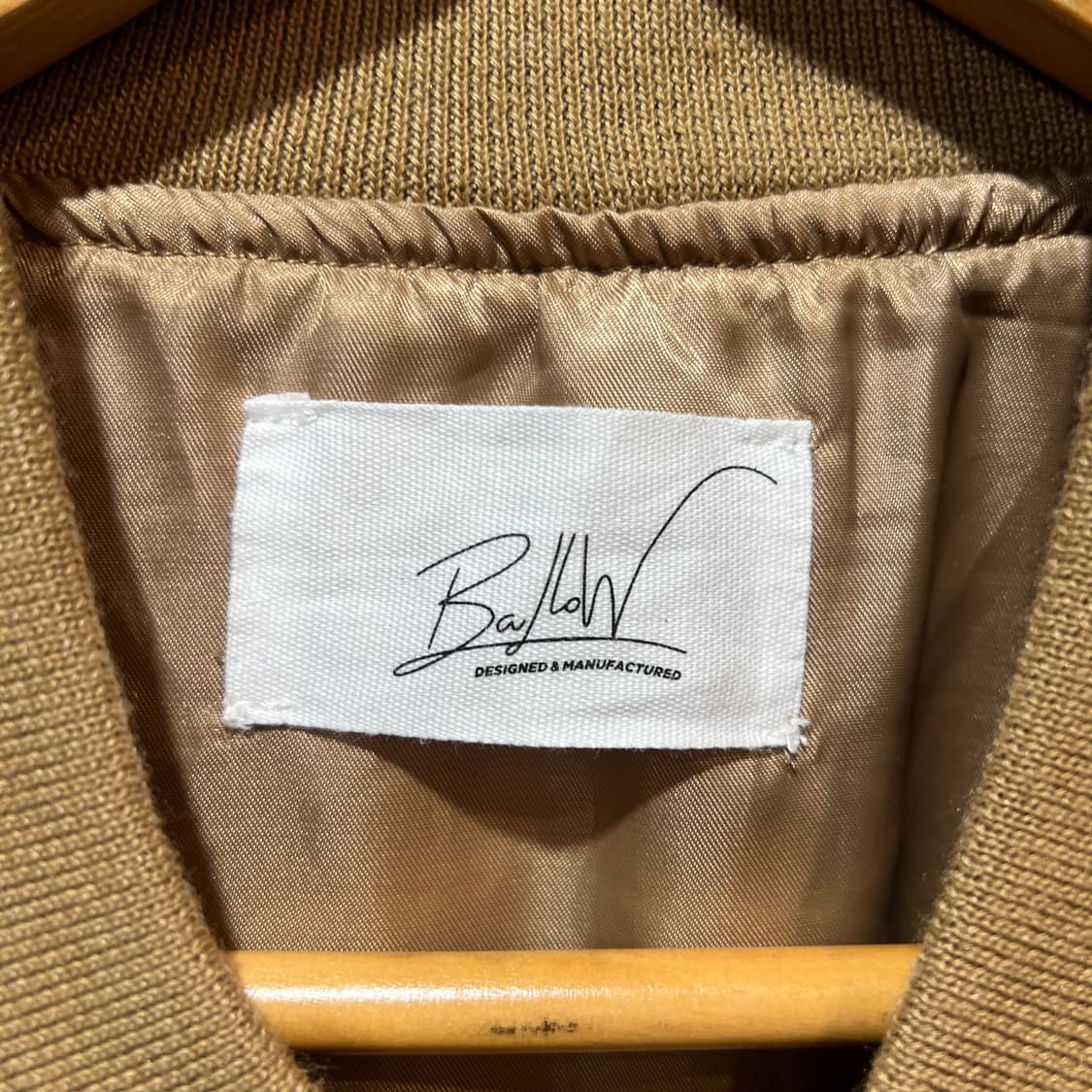 빈티지 스웨이드 봄버 자켓 상품이미지3