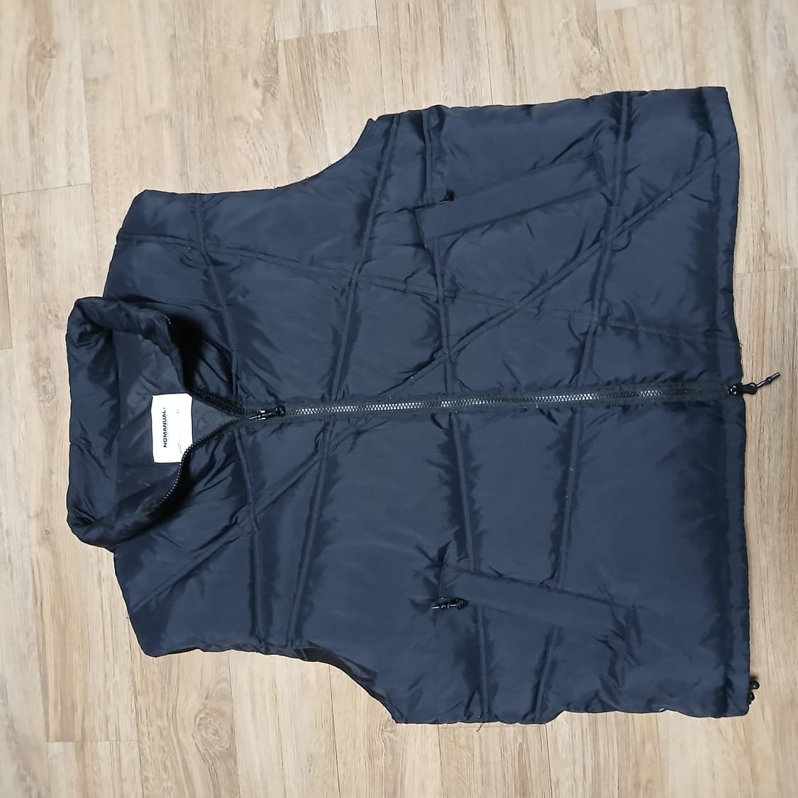 노메뉴얼 패딩 조끼 오버핏 다운 자켓 상품이미지4