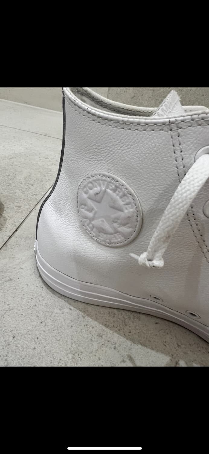 컨버스 척 테일러 올스타 레더 화이트 상품이미지4