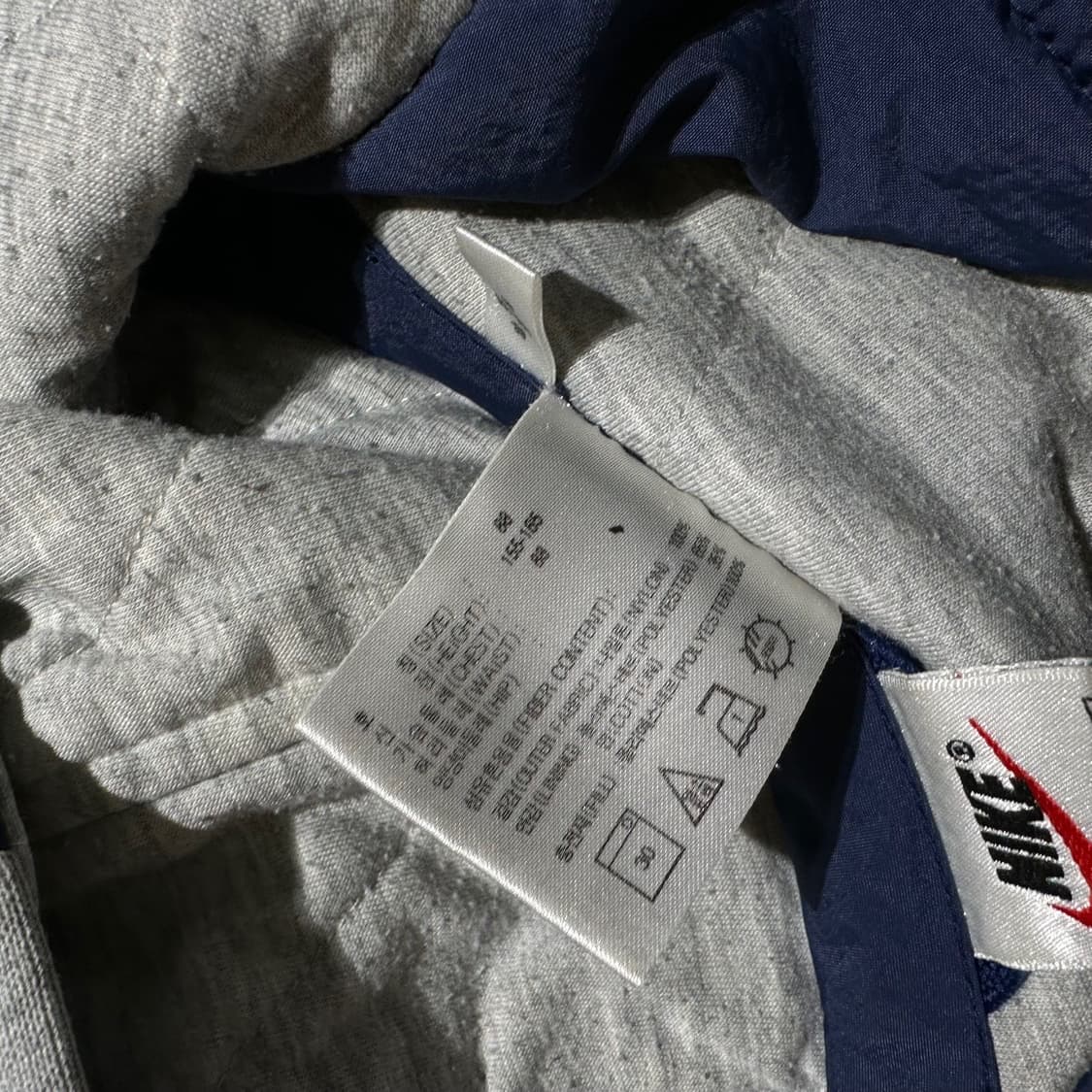 나이키 90‘s 빅로고 배색 후드 자켓 상품이미지7