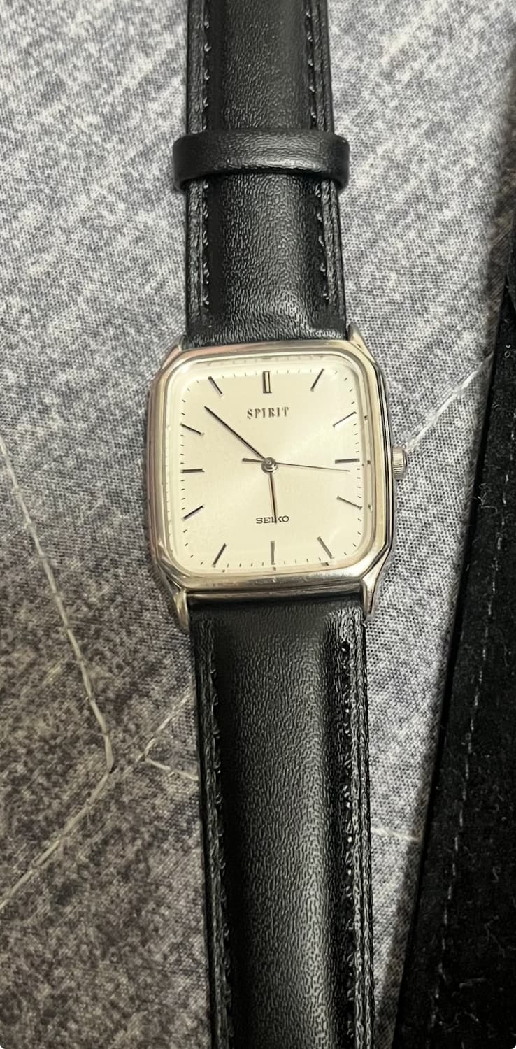 세이코 스피릿 빈티지 쿼츠 시계(실버) 상품이미지2