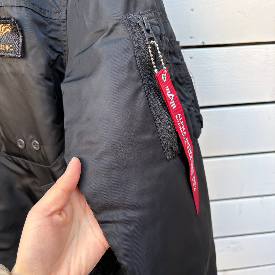 Alpha Industries 알파 항공점퍼 후드 자켓 상품이미지5