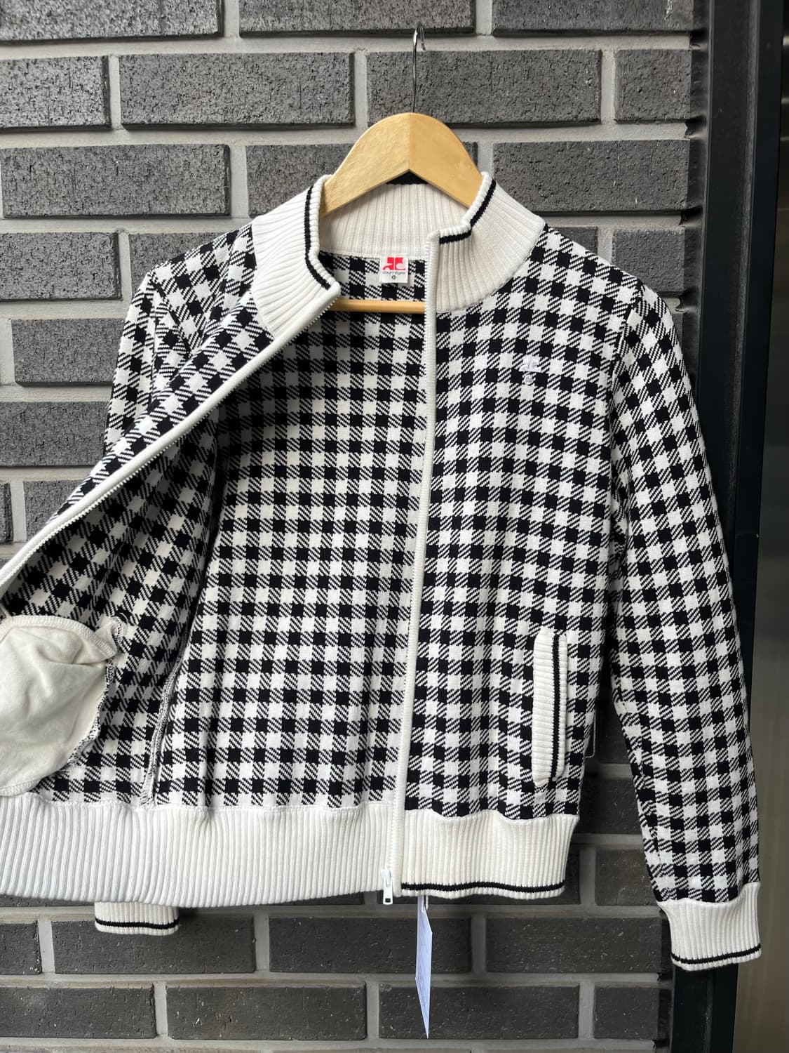 COURREGES 꾸레쥬 니트집업 상품이미지7