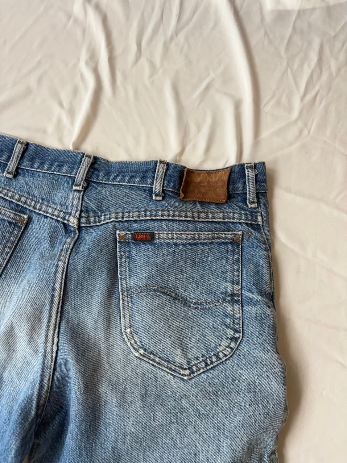80s USA Lee 더블니 팬츠 상품이미지8