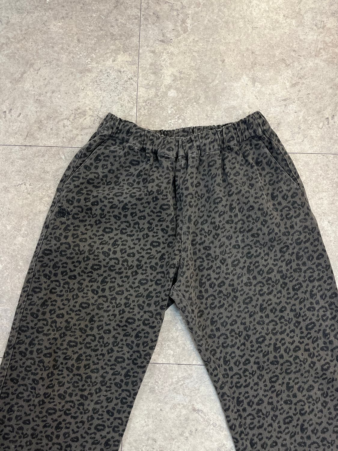 브라운브레스 레오파드 밴딩 팬츠 차콜 XL #csz3638 상품이미지4