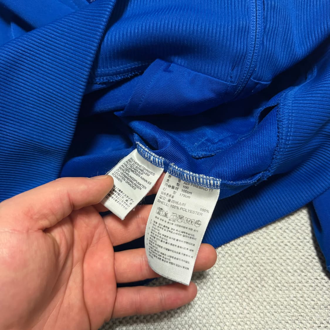 아디다스 파이어버드 블루 트랙탑 상품이미지3