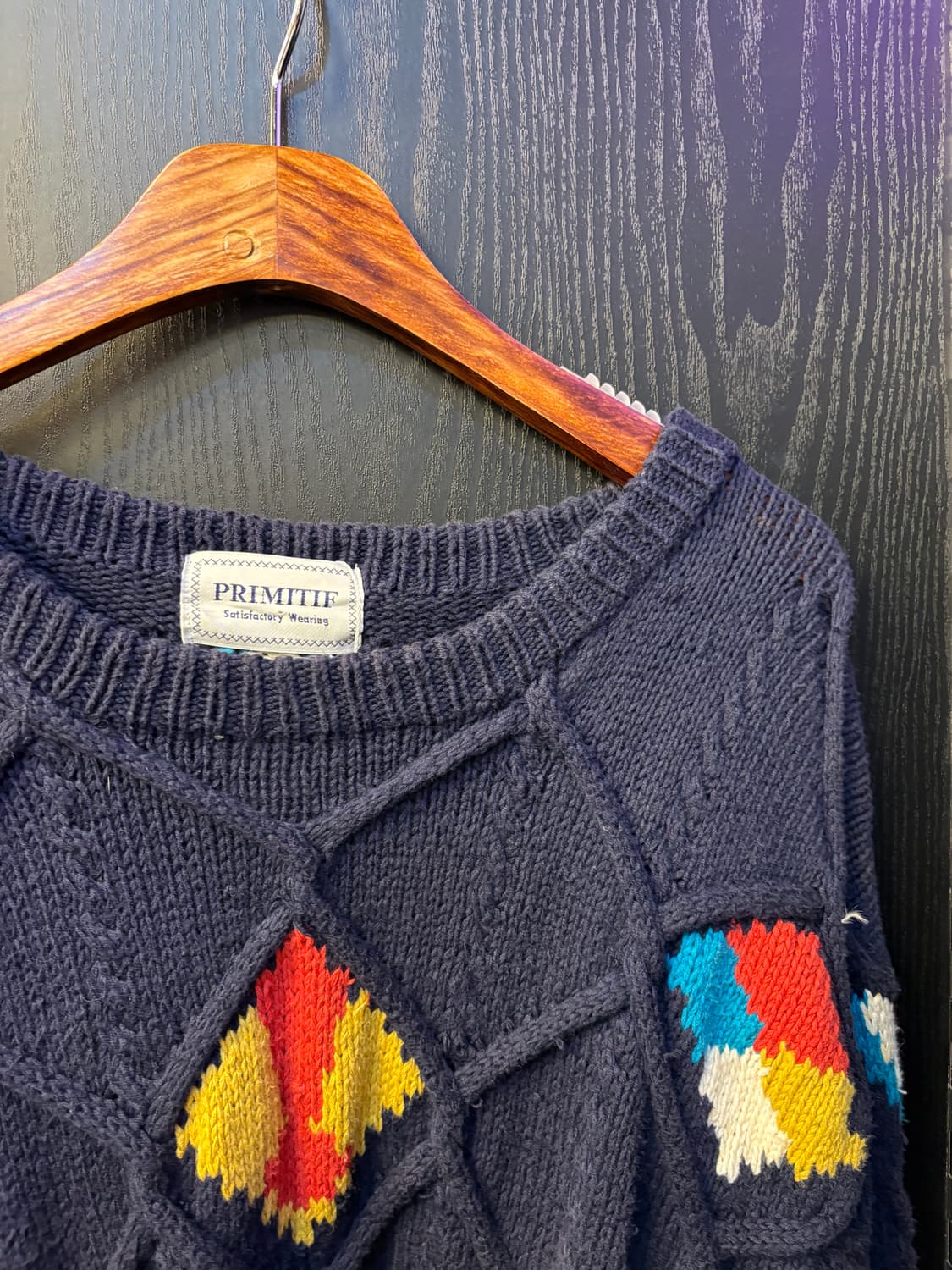 PRIMITIF 패치워크 니트 상품이미지4
