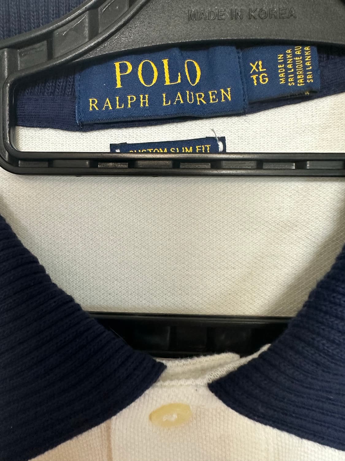 폴로 랄프로렌 화이트 빅포니 반팔 카라티 상품이미지7