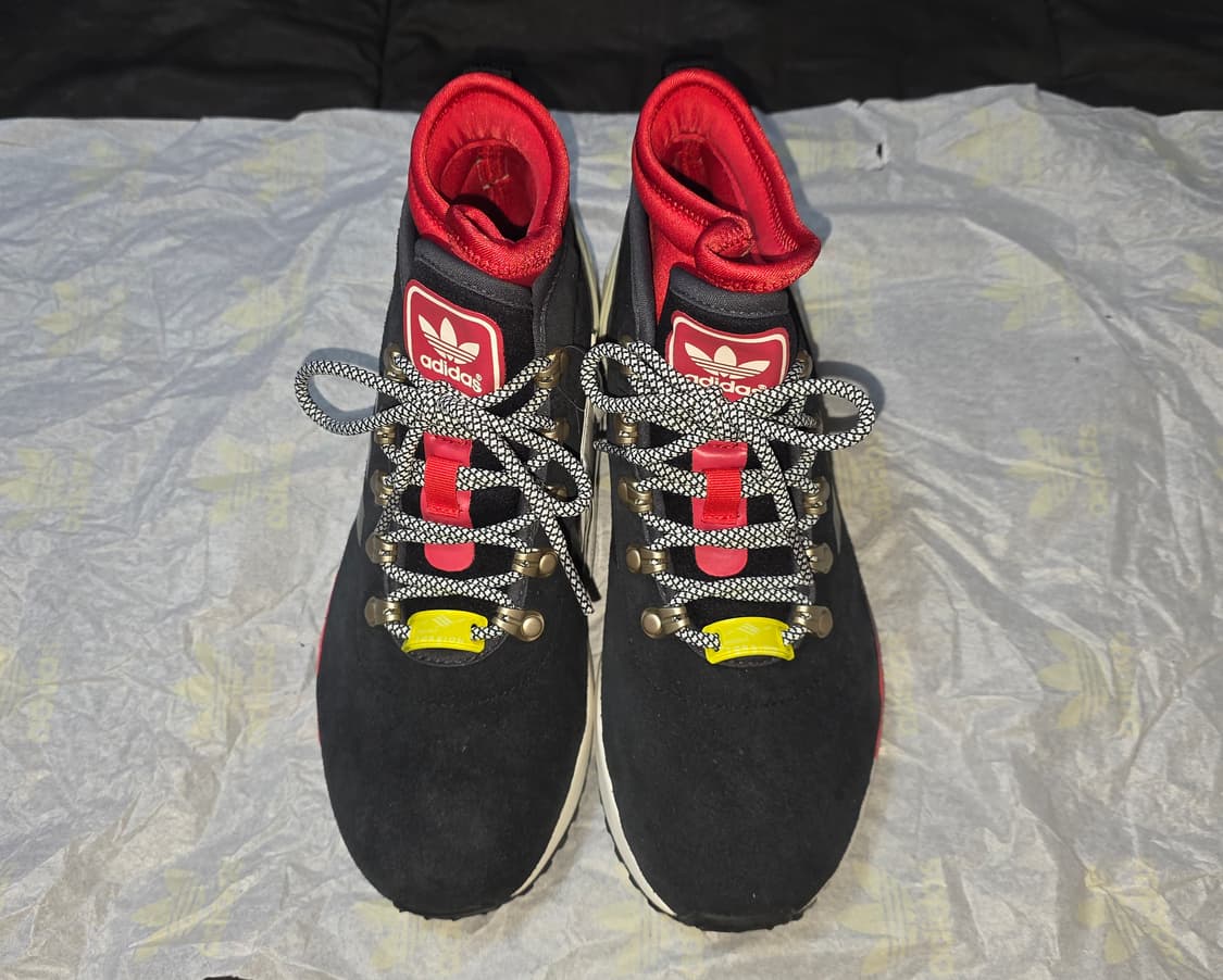 [새상품/희귀] 아디다스 ZX 플럭스 윈터 블랙 (245) - 소가죽 상품이미지3