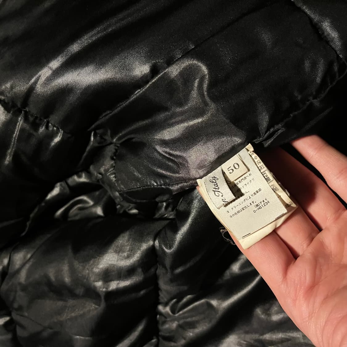 AIGNER LAMB LEATHER PADDED COAT 상품이미지5